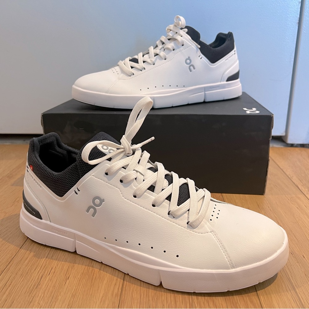 ON Running - The Roger Advantage White|Midnight Size 12 US
